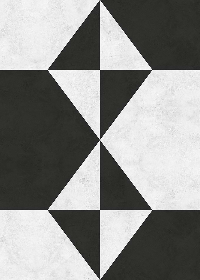 geometric black white III