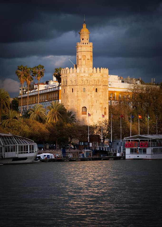 Tower at Sunset