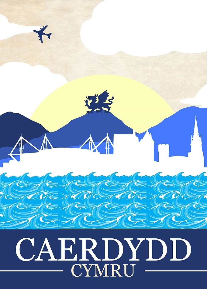 CAERDYDD CARDIFF WALES