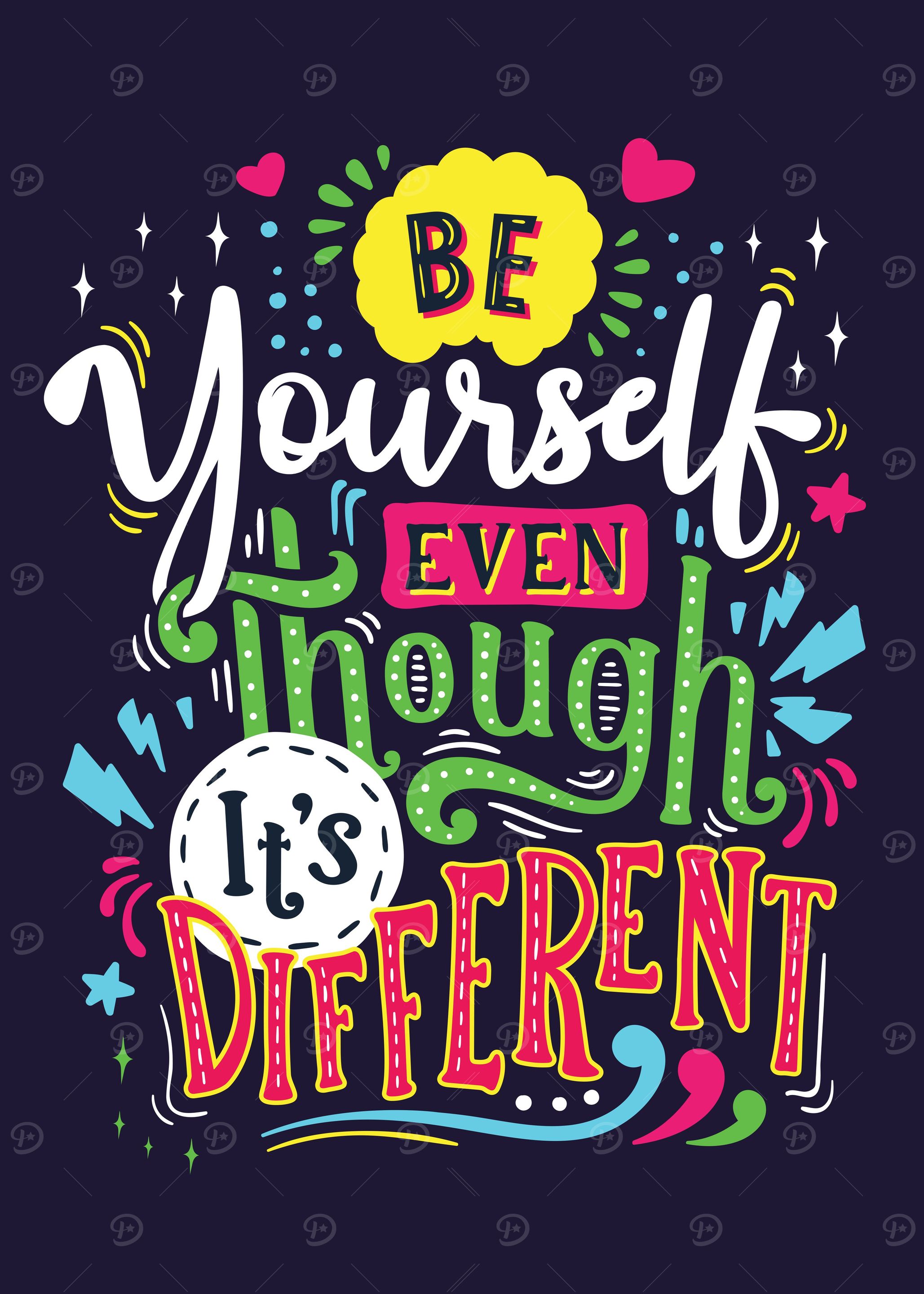 Be yourself