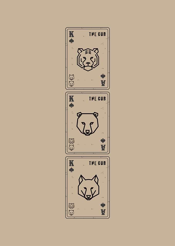 The Cub Tall Cards