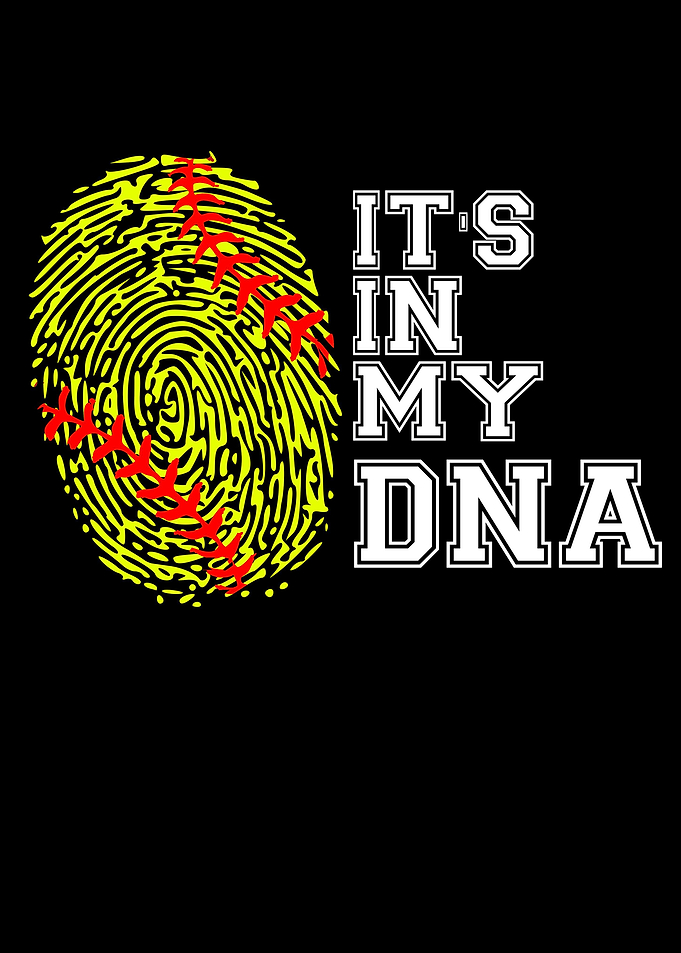 Softball Its In My DNA