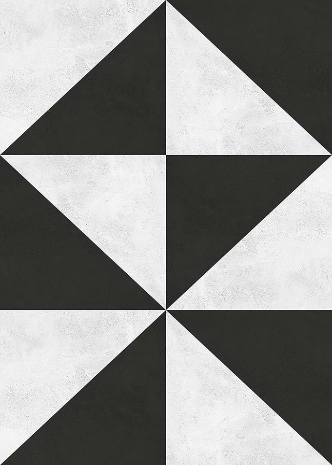 geometric black white II