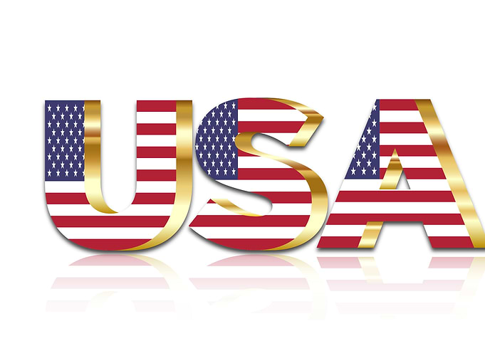 America USA Art USA Flag
