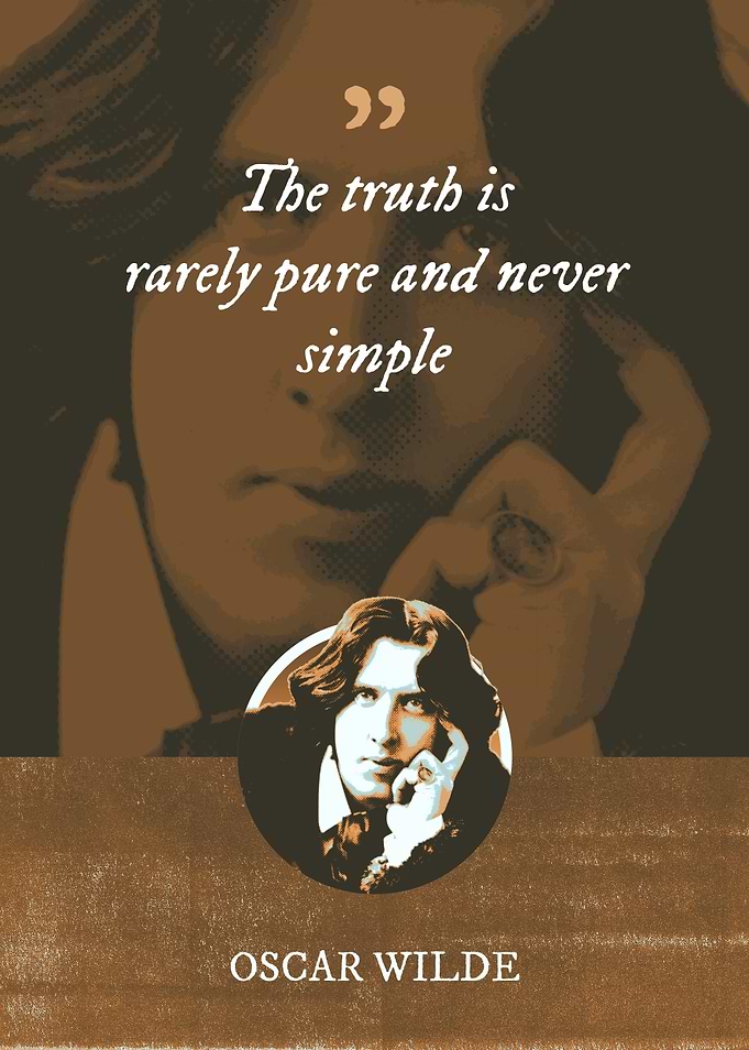 The truth is rarely pure