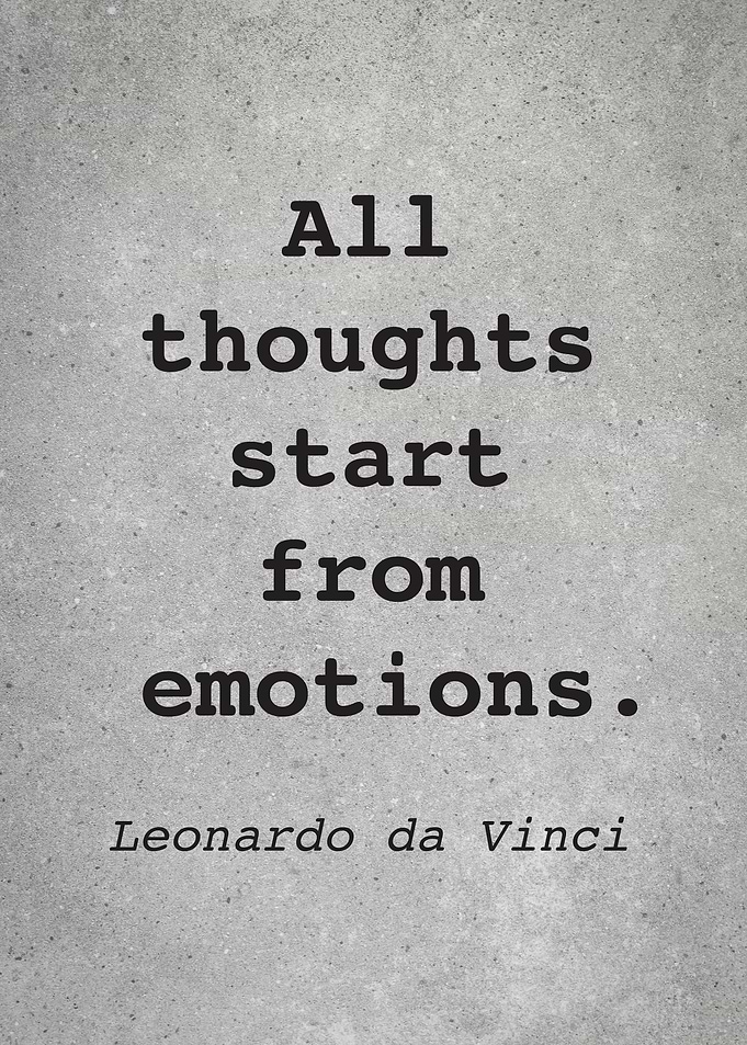 Leo da Vinci Quote L019