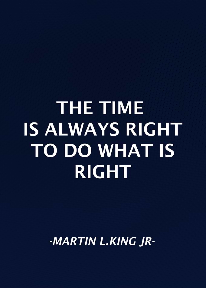 Martin L King Jr Qoute