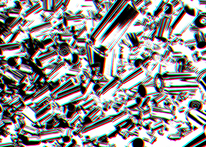 Bullet Haze Abstract