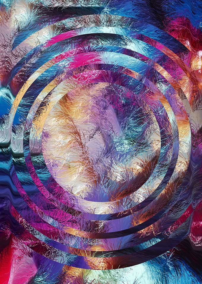 Abstract Geometric Art IX