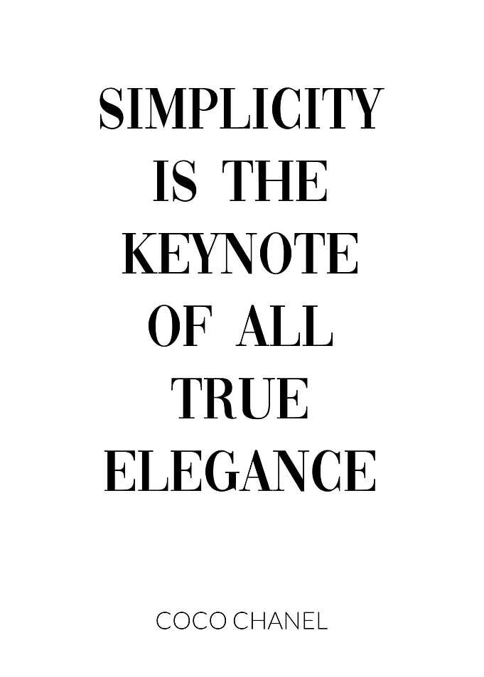 Coco Chanel Quote