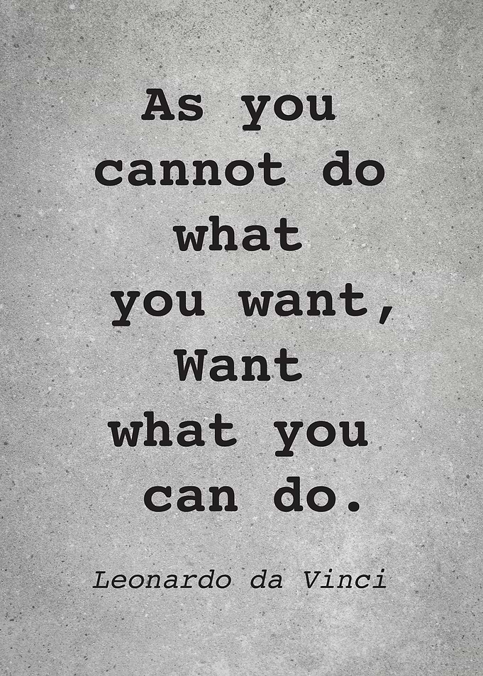 Leo da Vinci Quote L013