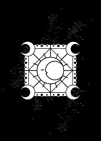 Moon Occult Wicca Tarot