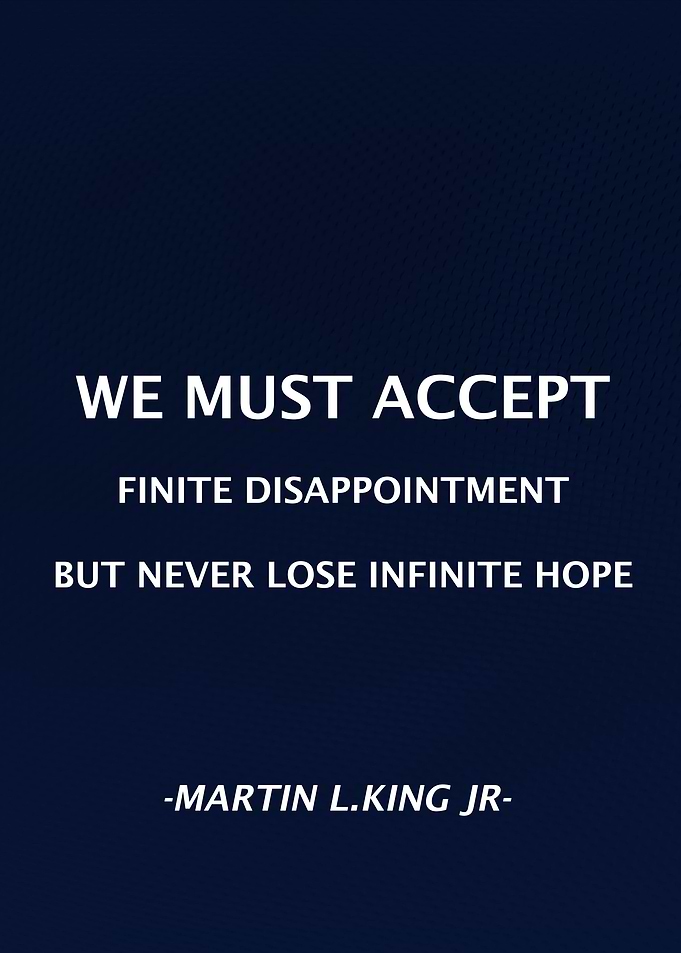 Martin L King Jr Qoute