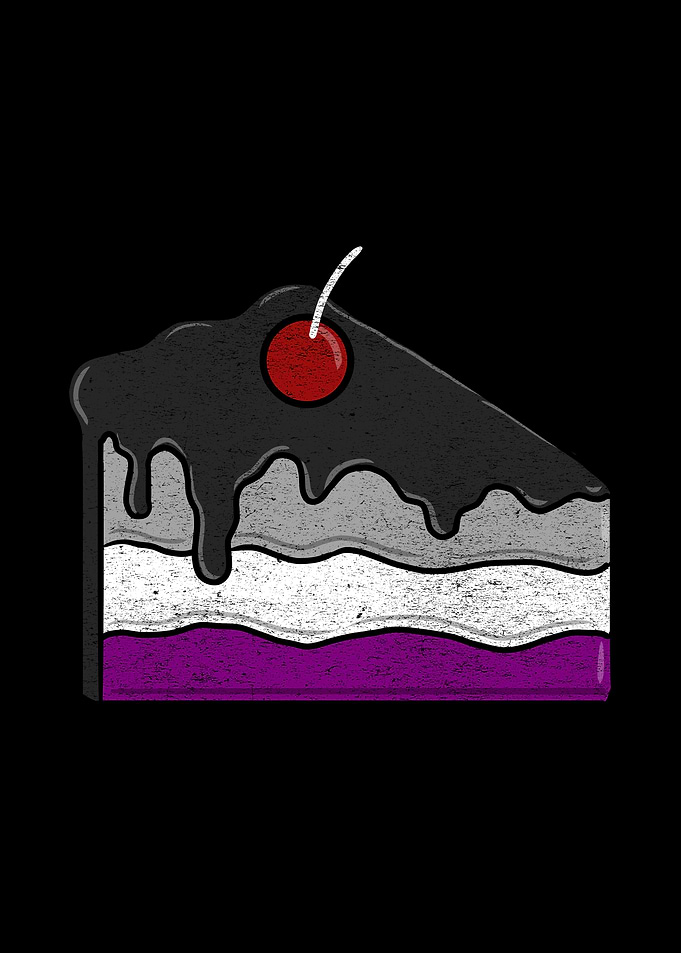 Cake Asexual Pride Flag