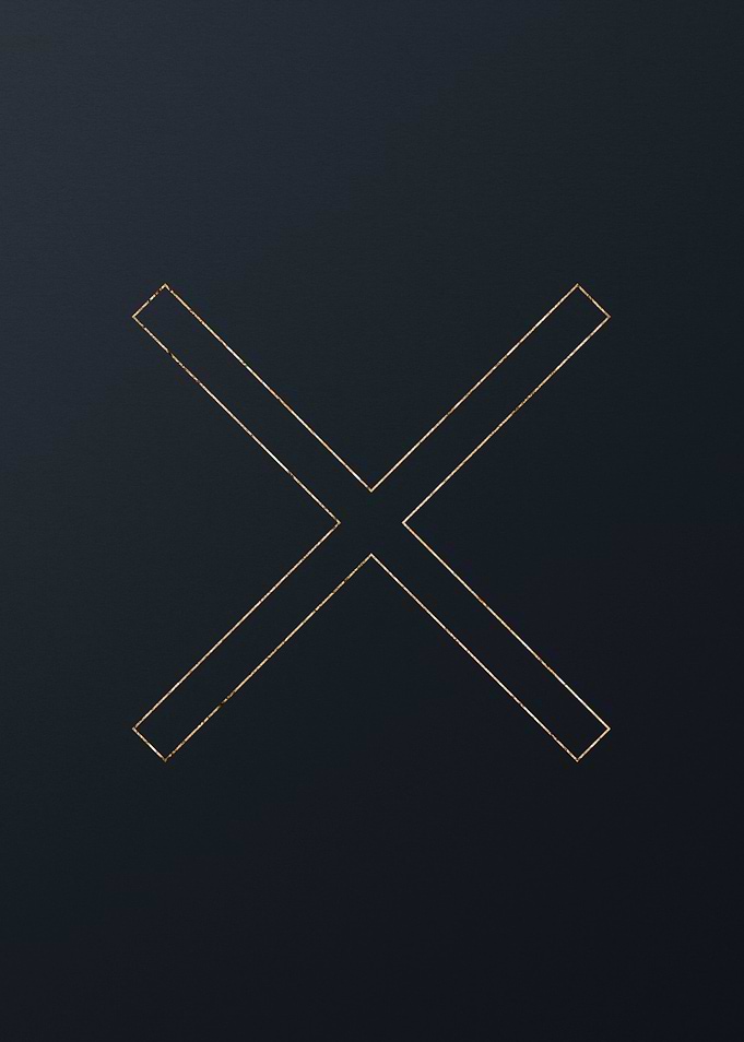 Gold Geometric Glyph