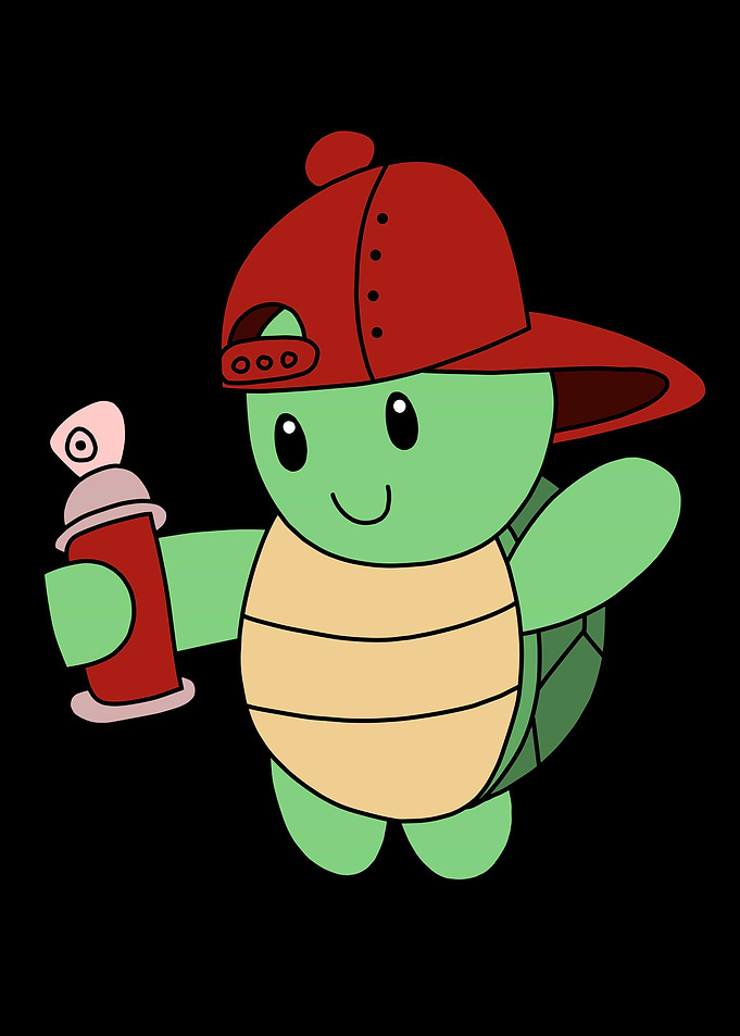 Graffiti Turtle