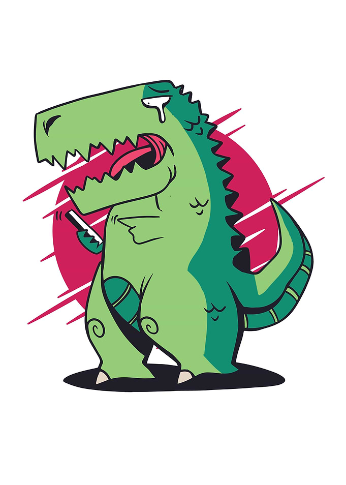 The Struggle is Real TRex