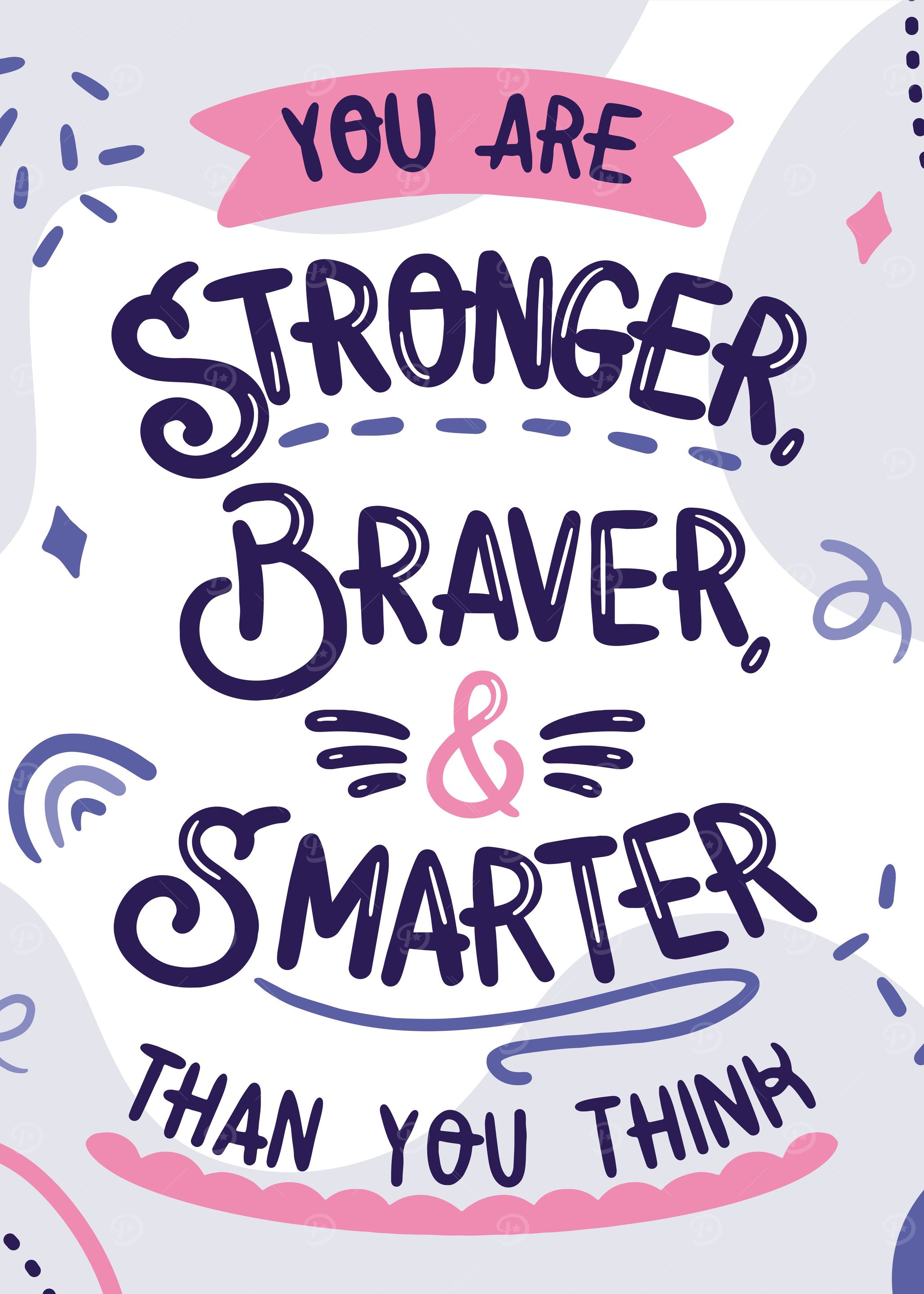 You are brave