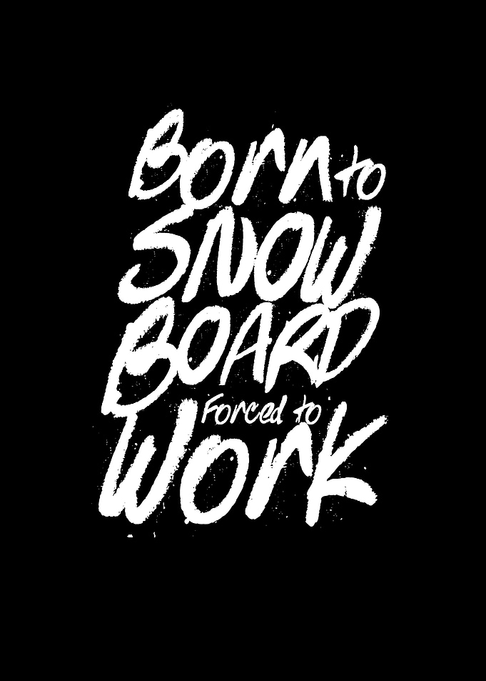 Snowboard Snowboarder
