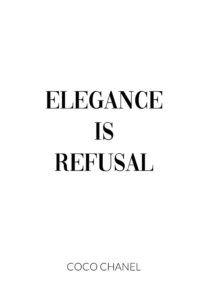 Coco Chanel Quote