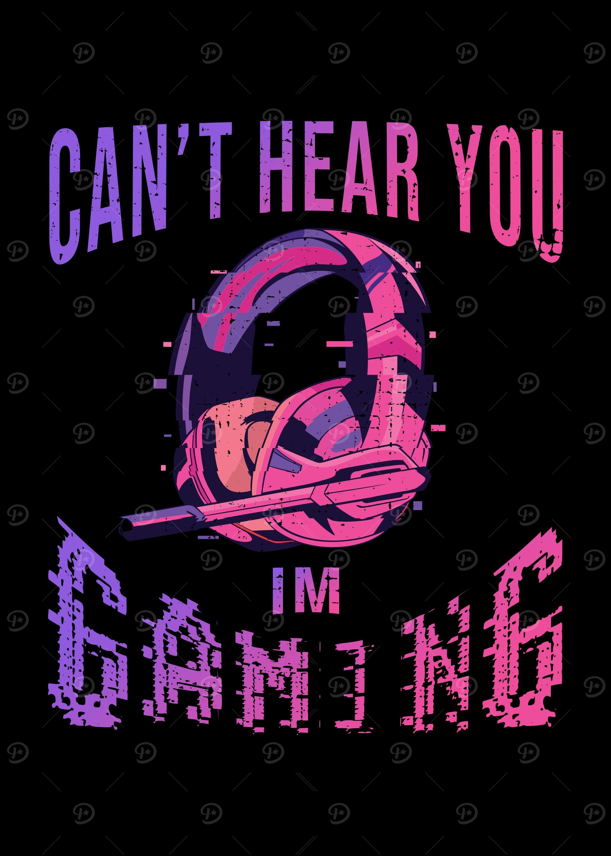 Cant Hear You Im Gaming