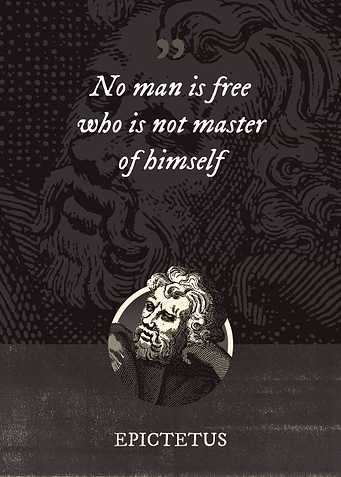 No man is free who is not