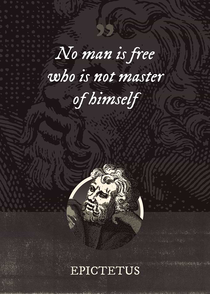 No man is free who is not