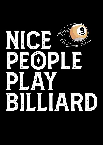 nice people play Billiard