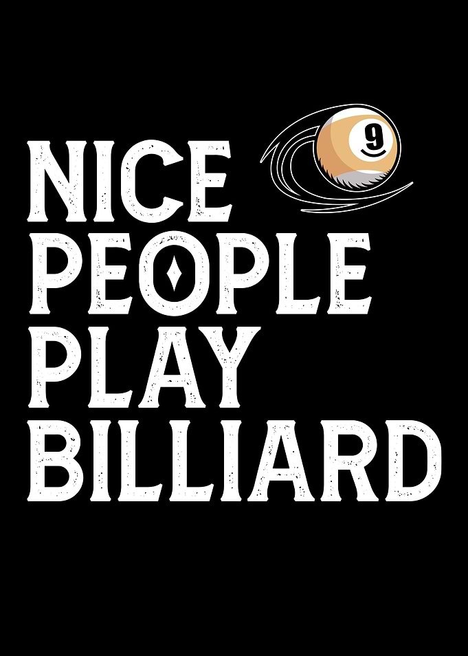 nice people play Billiard