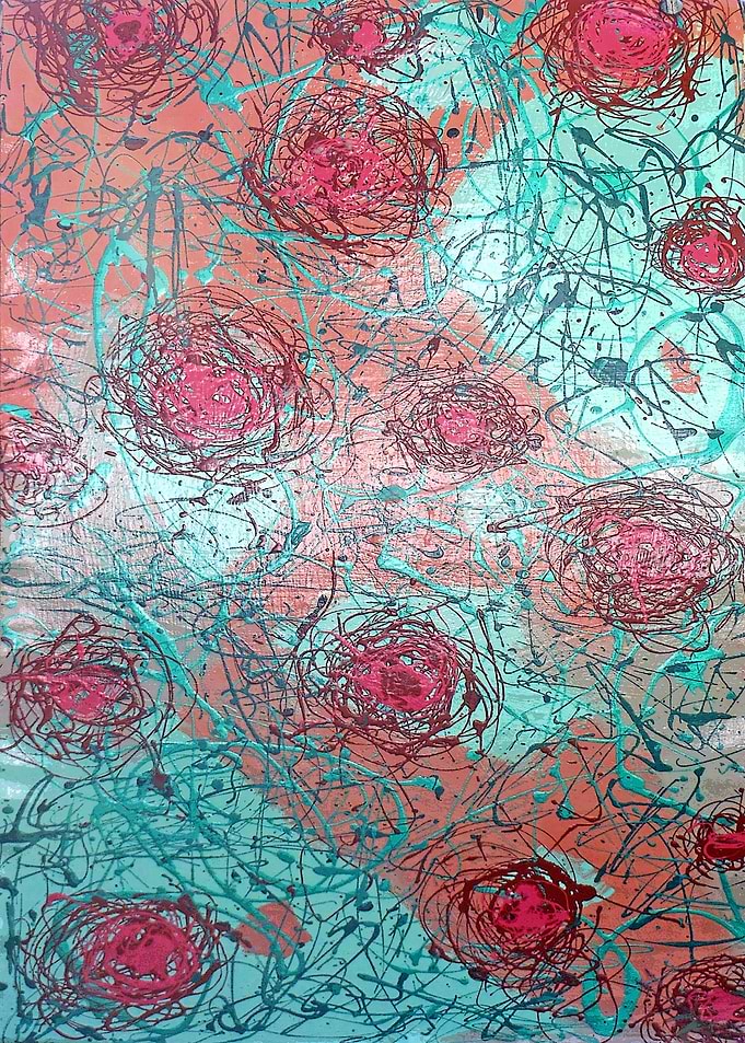 Rose Garden Abstract