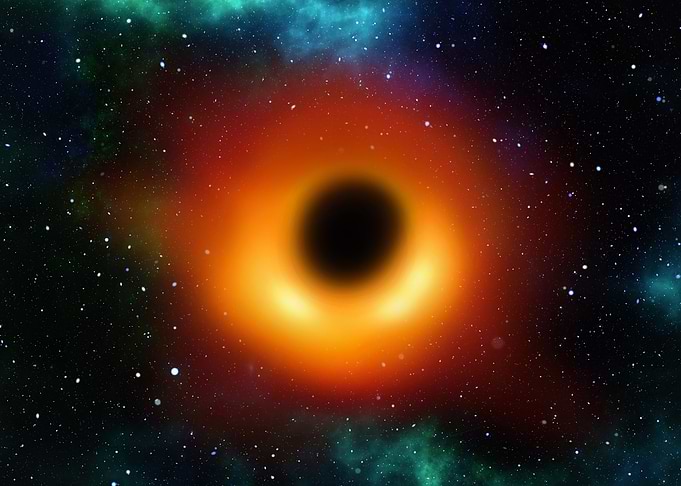 Space Galaxy Moon Universe