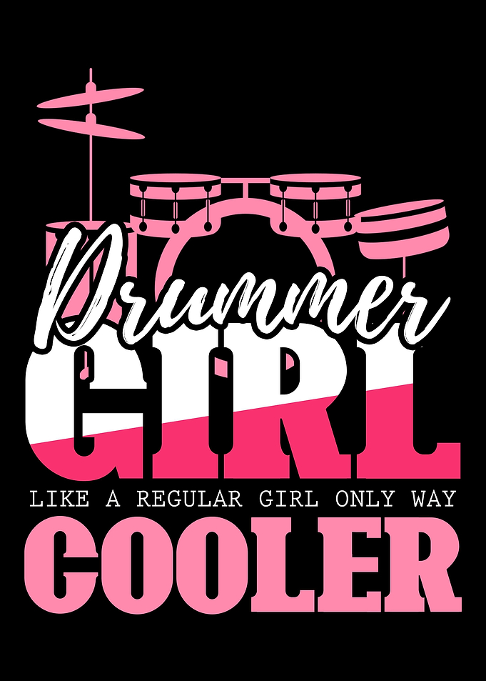 Drummer Girl Drums