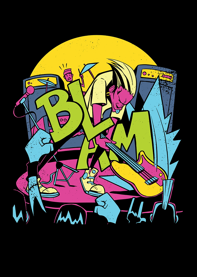 Smashed Guitar Rock Music