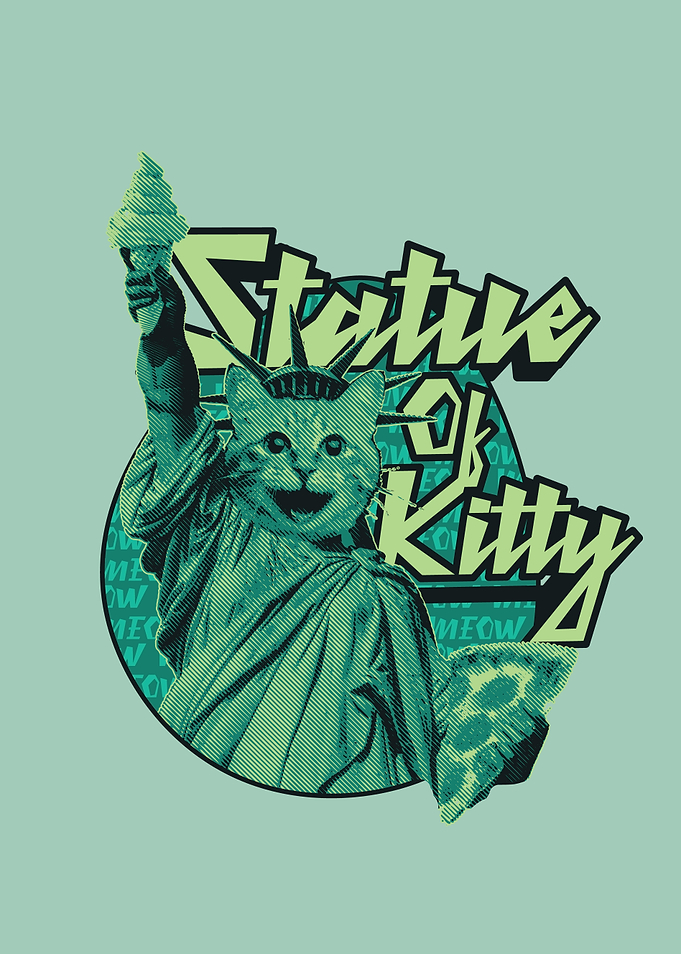 Statue of Kitty Cat of