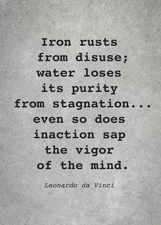 Leo da Vinci Quote L021