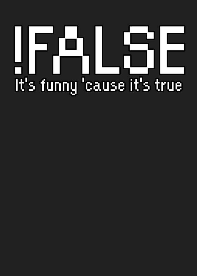 False its funny