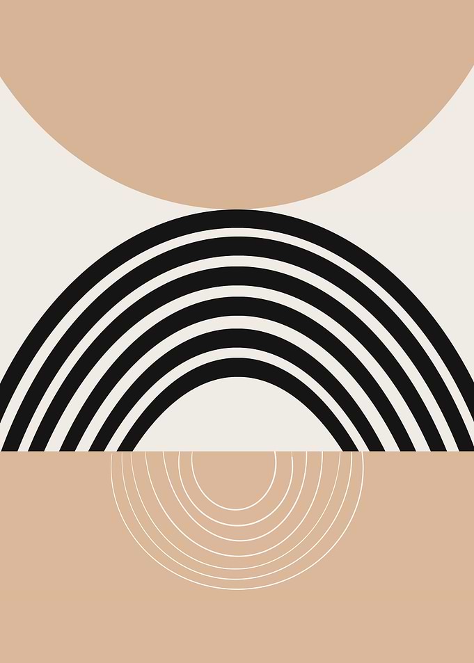 Warm Beige Sun Arch 1