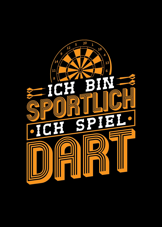 Darts Spruch Dartspieler