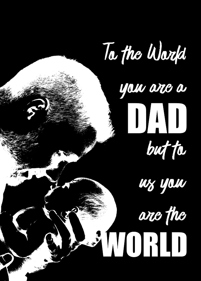 Dad Quote Wall Decor