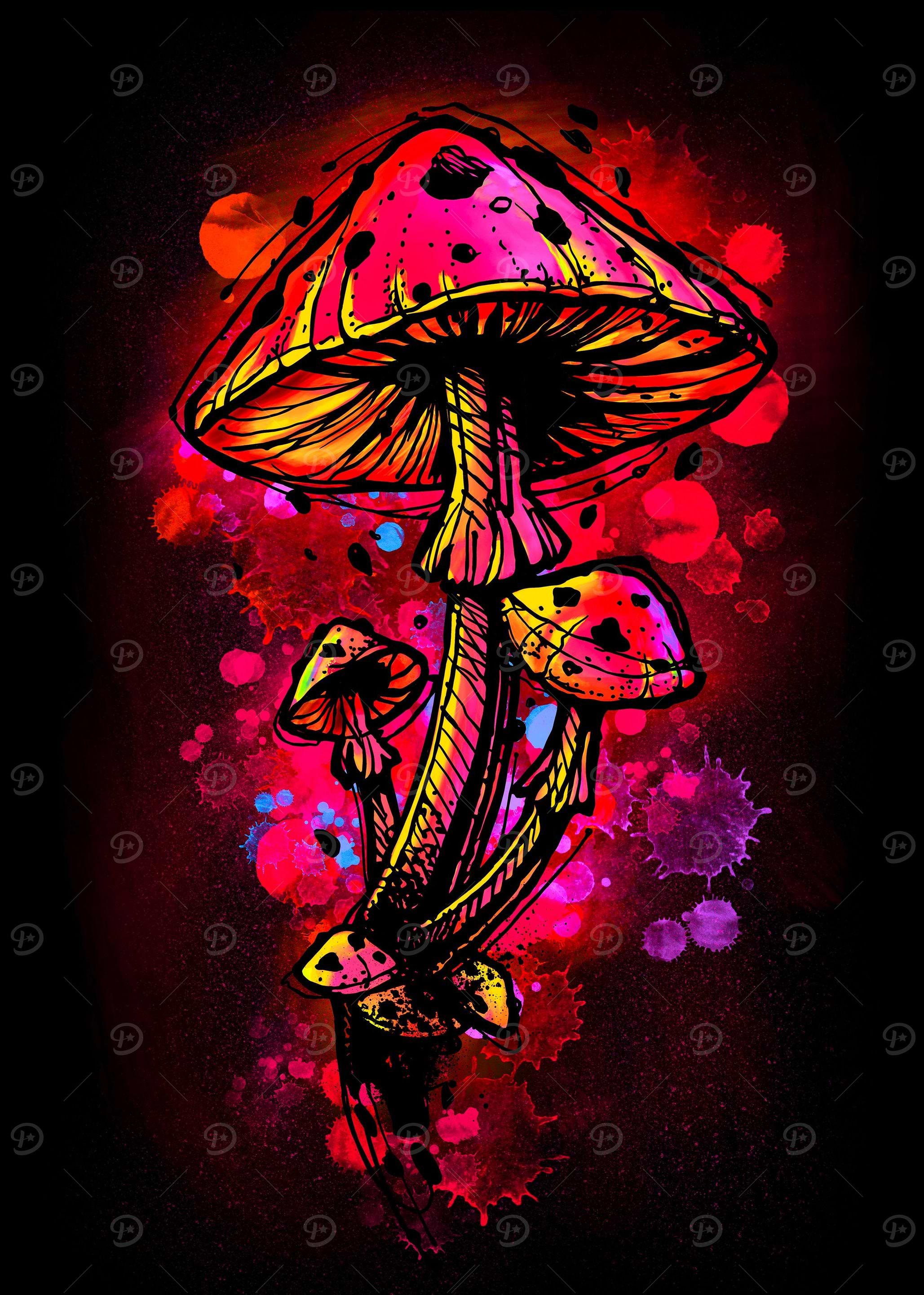Artsy Magic Mushroom