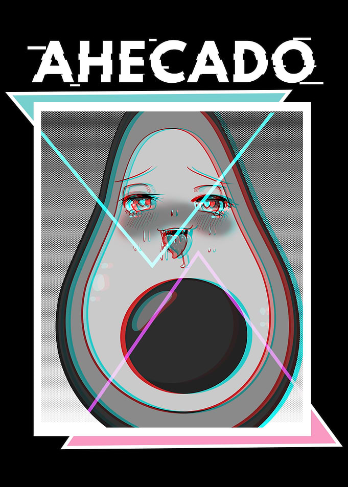 Ahegao Face Avocado