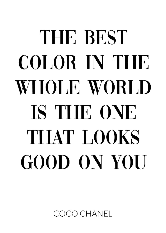 Coco Chanel Quote