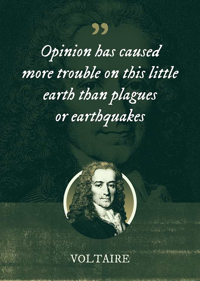 Opinion has caused more