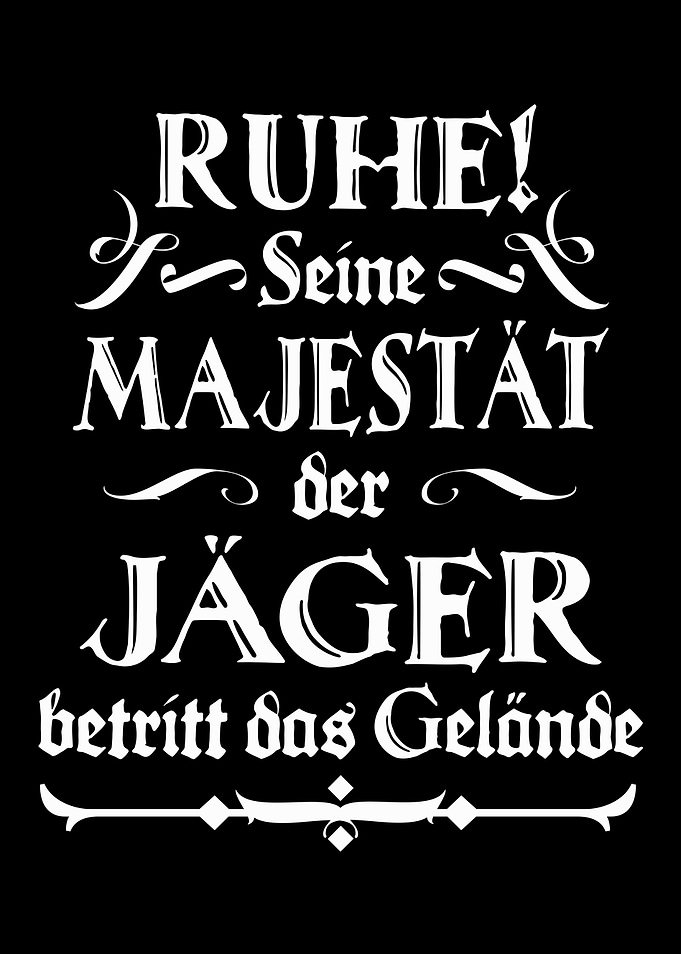Seine Mejestt der Jger