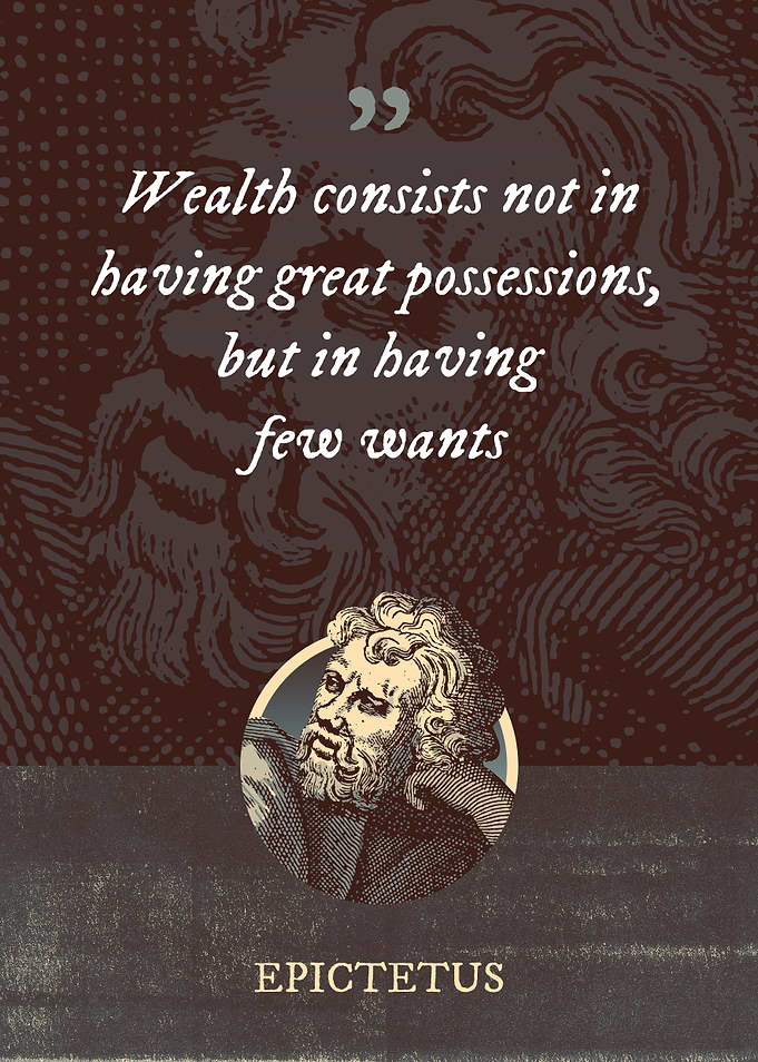 Wealth consists not in