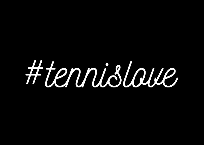 Tennisliebe Tennisspieler