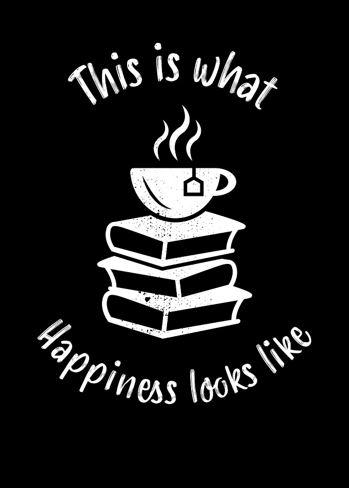 Tea Books Happiness Gift