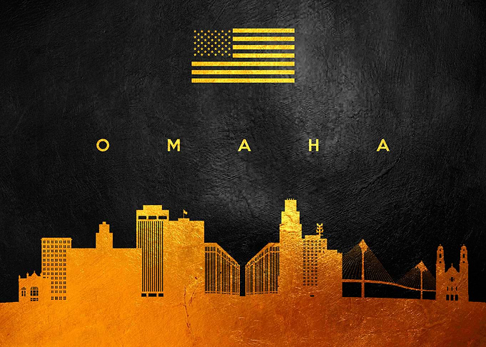 Omaha Nebraska Skyline