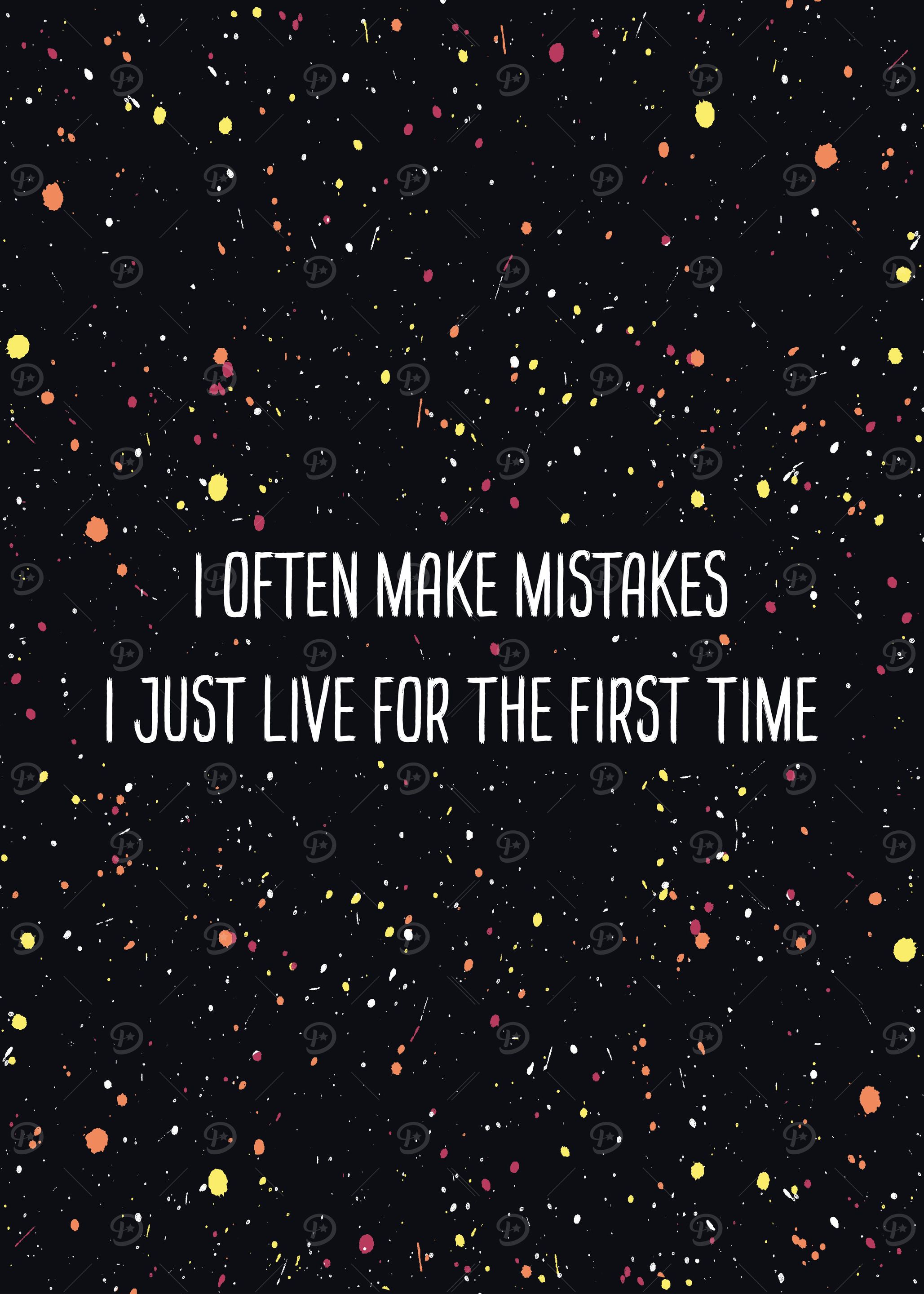 i often make mistakes