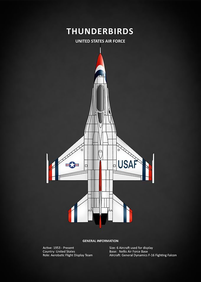 The USAF Thunderbirds